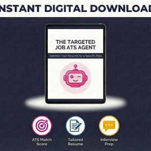 Optimisez votre CV pour un rôle spécifique - Emploi ciblé Agent ATS