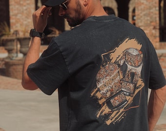 KLYNCHD Caramel Distractions Box Set | Streetwear Bundle | Stone Washed Graphic Tee + Leather Patch Trucker Hat | Limited Drop