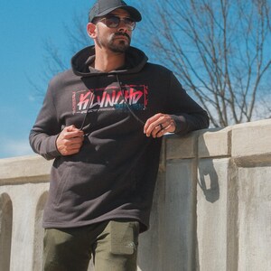 Streetwear Hoodie Men Urban Fashion Sweatshirt Anime Inspired Graphic Design Midweight Fleece Pullover Black Contemporary Apparel Motivational Statement Style Bold Casual Wear Everyday Clothing Gift Collection Comfortable Daily Fashion