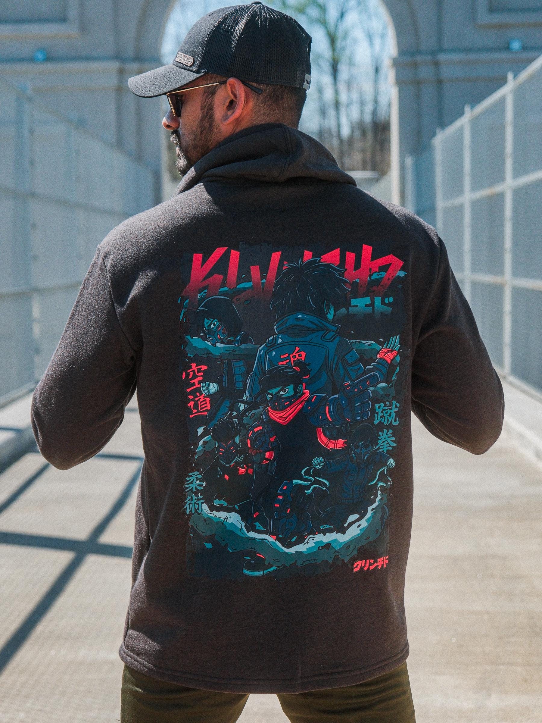 KLYNCHD Mob Graphic Hoodie | Streetwear Hoodie | Anime Inspired