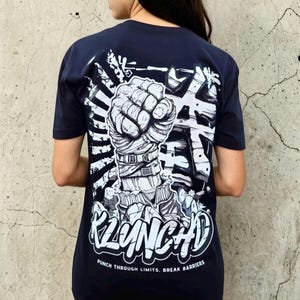 Black Tshirt Anime Streetwear Apparel Urban Fashion Men Clothing Martial Arts Shirt Graphic Tee Combat Inspired Warrior Theme Discipline Design Fighting Style Training Gear Japanese Anime Culture Street Fashion Athletic Apparel Fitness