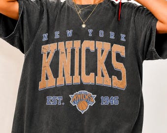 New York Knicks Basketball Est 1946 Comfort Colors Shirt