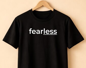 恐れ知らずのTシャツ：マインドフルネス、セルフケア、インスピレーション、深い思考、静かな強さTシャツ