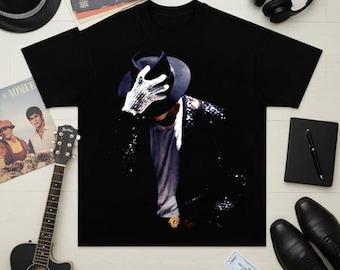 Camiseta de Michael Jackson, Camiseta de Michael Jackson Rey del Pop, Camiseta de Michael Jackson, Camiseta de MJ Rey de la Música Pop