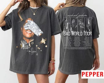 Comfort Colors® Michael Jackson Shirt, Michael Jackson Tshirt, Jackson Shirt, Michael King Of Pop Shirt, Michael Fan Gift