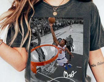 Die Hand Von OG Anunoby Basketball Vintage Comfort Farben Shirt
