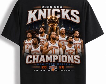 New York Knicks NBA Meister 2026 Shirt, NBA Abschluss 2026 Shirt, New York Knicks Basketball Tshirt