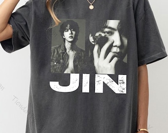 Comfort Colors® Vintage Kim Seokjin Shirt, Jin Retro 90s Tee, Gifts For Fan