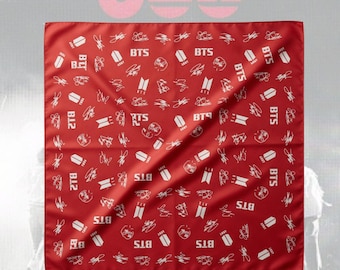 Bandana ARIRANG BTS , Kpop world tour 2026 Borahae