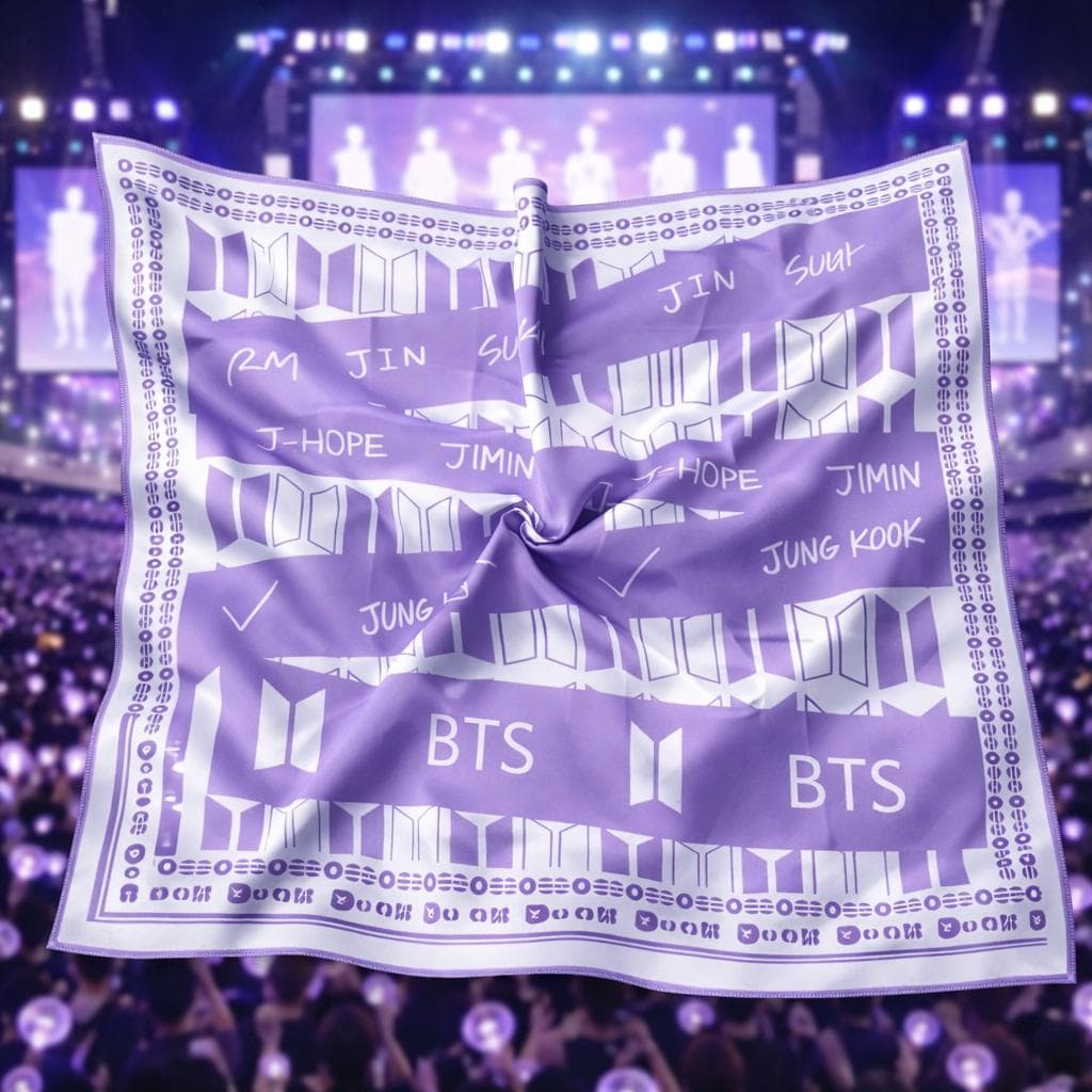 Bts Bandana - Etsy