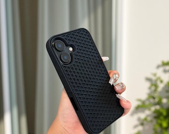 Funda para teléfono con suela de gofre: Funda a prueba de golpes estilo urbano para modelos de iPhone