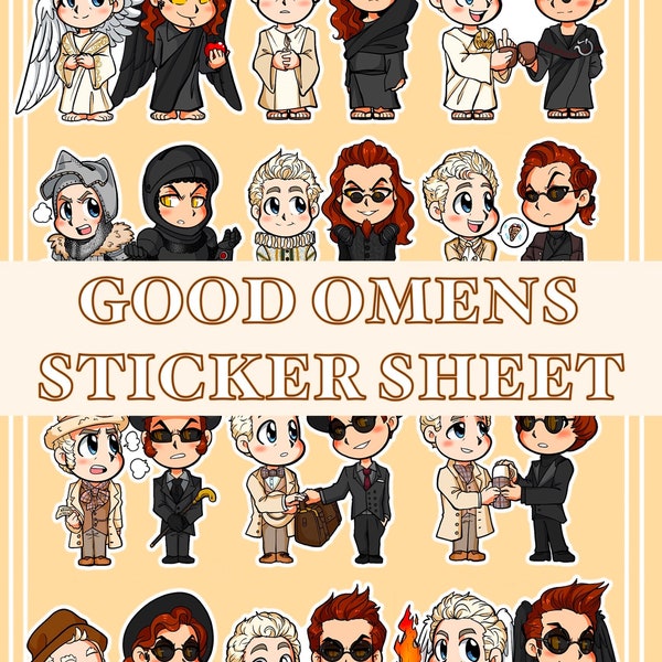 Go 6000 Years A5 Sticker Sheet