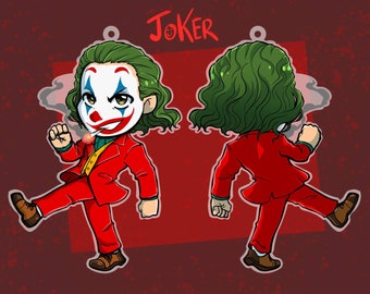 Joker Double-Sided 2.5" Acrylic Charm (PRE-ORDEN)