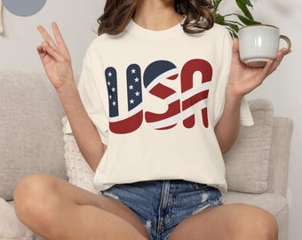 USA 250 år T-shirt, 4 juli T-shirt, självständighetsdagen T-shirt, 1776 2026 Amerikansk T-shirt, Vintage Patriotiska Komfortfärger 1717 T-shirt