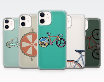 Fietstelefoonhoes Cyclist Bike Cover voor iPhone 17Pro, 16, 15, 14, 13, 12, Samsung S26, S25, S24, S23Fe, A16, A56, Pixel 10, 9Pro