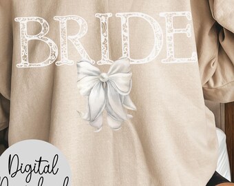 Bridal Lace PNG, Coquette Bow, Bride to Be T Shirt, Engagement, Party, Bachelorette Design, Set, Bundle, BOGO, Trendy, Lacecore