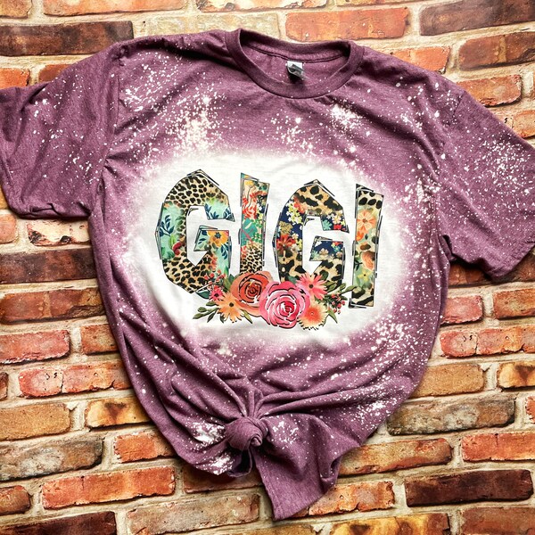 BiBi MAMA Graphic Distressed Short Sleeve T-Shirt