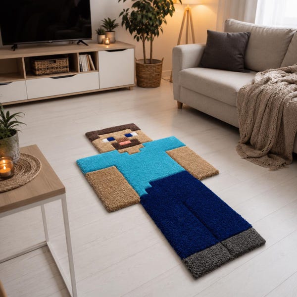 Minecrafts Rug - Etsy