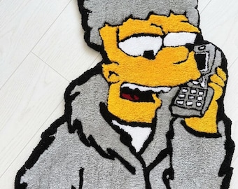 Handmade Tufted Accent Rug Simpson
