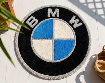 Car Logo Tufted Rug