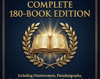 Complete Apocrypha 180-Book Edition: Deuterocanon, Gnostic Gospels, Enoch, Jubilees