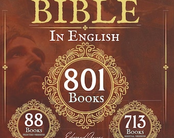 Complete Ethiopian Bible: 88 Books English, Enoch, Jubilees, Apocrypha (Digital Library Access)