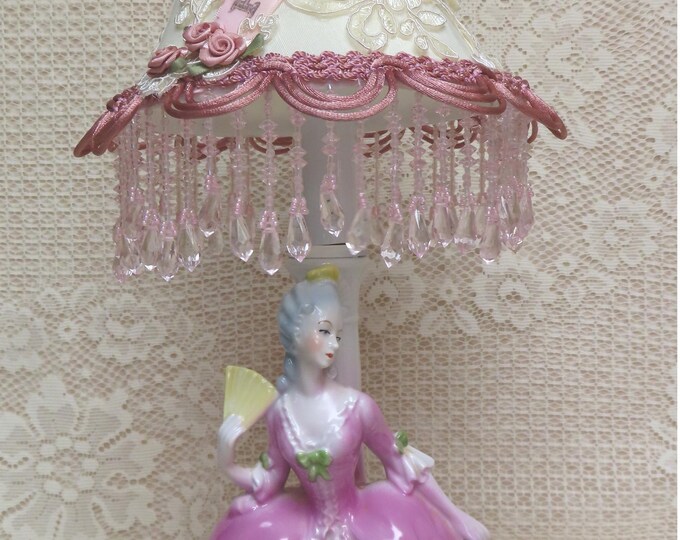French Lamp, Vintage French Lamp, Mademoiselle Lamp, Paris Lamp - Etsy