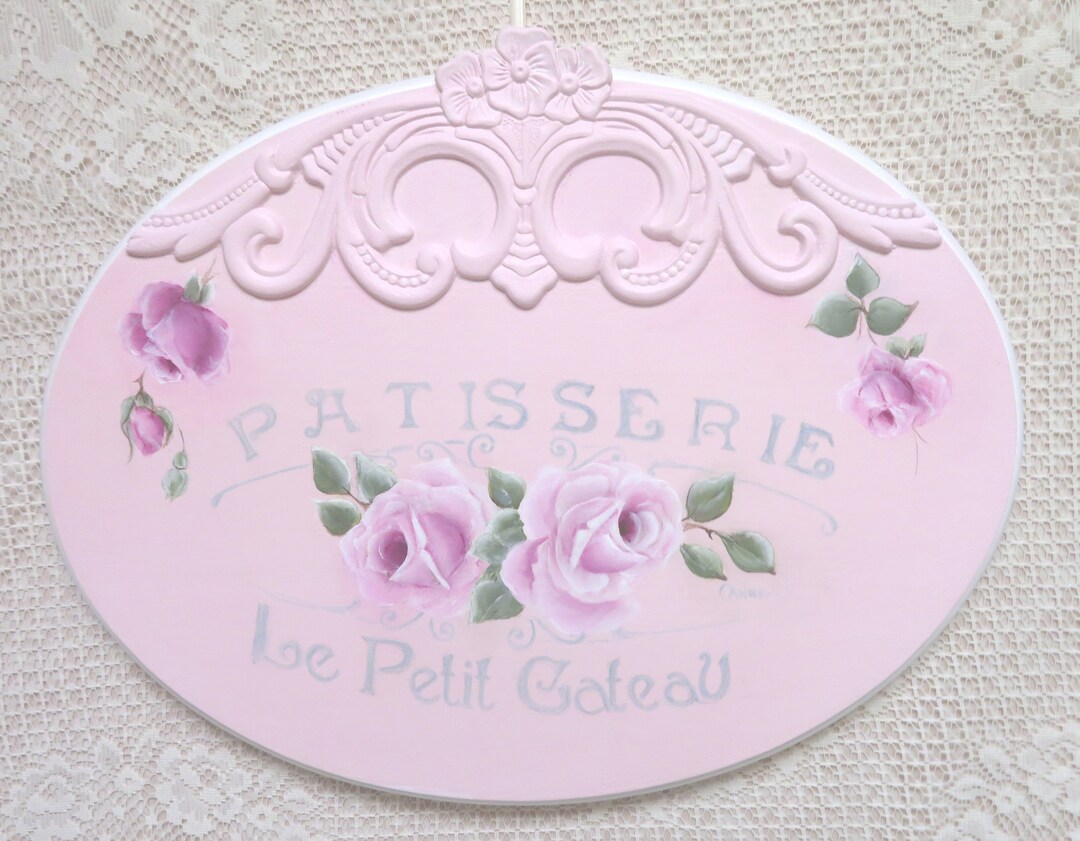Pastry Sign Pink Pastry Sign Rose Sign French Pastry Sign Etsy