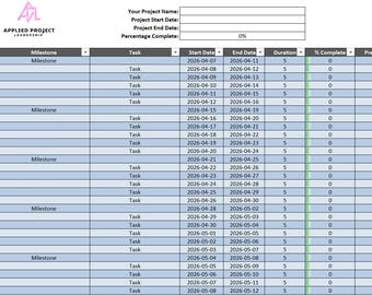 Project Charter & Project Plan Template