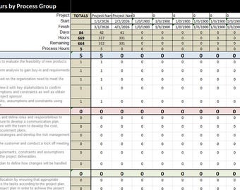 PMP Project Record Tracker