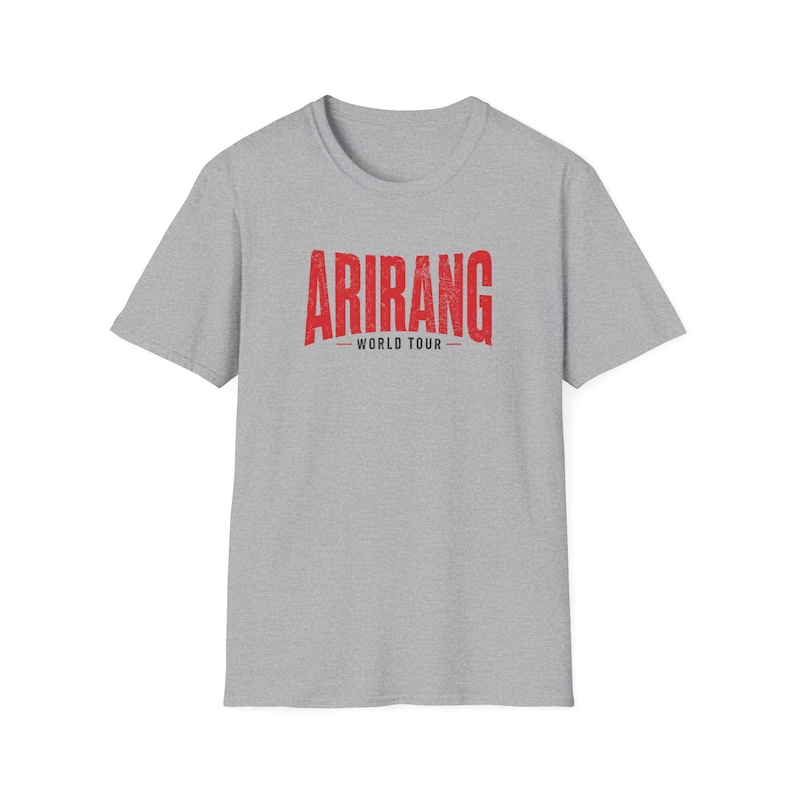 T-shirt « Je pourrais passer ma vie à regarder BTS » | T-shirt de la tournée mondiale ARIRANG | T-shirt de concert K-pop | Streetwear ARMY | Cadeau pour fan | Livraison rapide en UE image 8