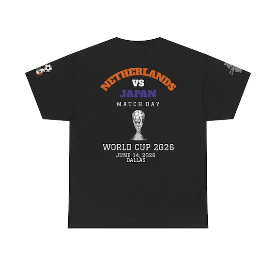 FIFA World Cup 2026 Tシャツ NED vs JPN Netherlands Vs Japan Shirt 2026, World Cup Match Day Tee, Soccer