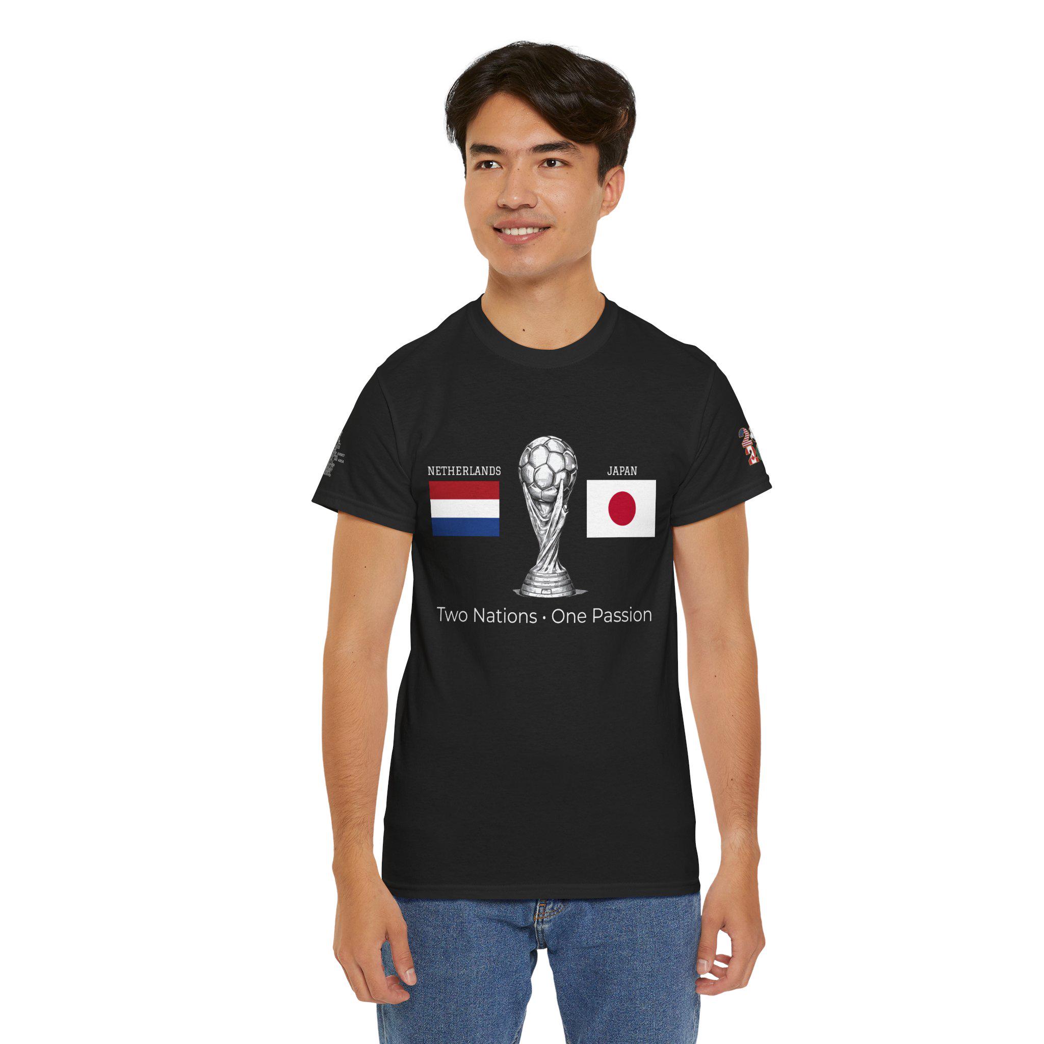 Netherlands Vs Japan Shirt 2026, World Cup Match Day Tee, Soccer