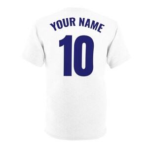 Personalized Croatia Soccer Shirt 2026, Custom Name Number Croatia Fan Tee, Croatian Football Jersey Gift, World Cup Fan Shirt image 2