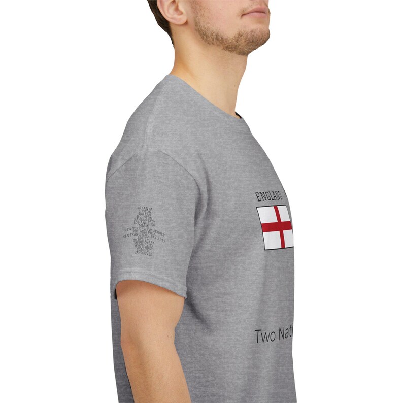 England vs Croatia Shirt World Cup 2026, Soccer Match Day Tee, Football Fan Gift, USA Host City Tournament Shirt image 15