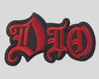 Heavy Metal Embroidered Patch, 80s Rock Music Iron On Badge, Punk Band Applique, Sew Denim Jacket Patch for Music Lovers Gift