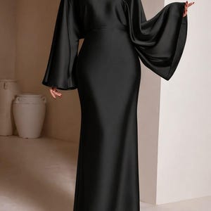 denim dress for women plus size V- Neck Puff Sleeve Denim Dress  Buxom Couture