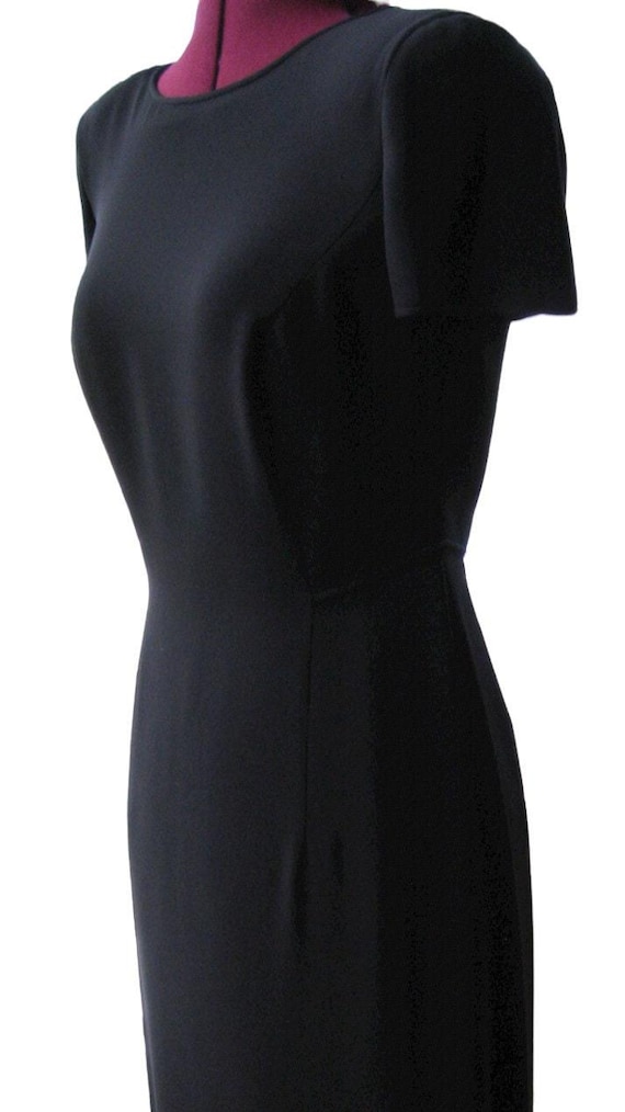 Giorgio Armani, Giorgio Armani 6 Black Label 100% Silk Maxi Vintage Couture SS Gown Dress Brides