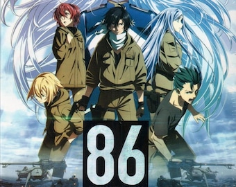 Anime DVD 86 Eighty Six Complete TV Series Part 1+2 Vol.1-23End+4Special English Dubbed & Subtitle