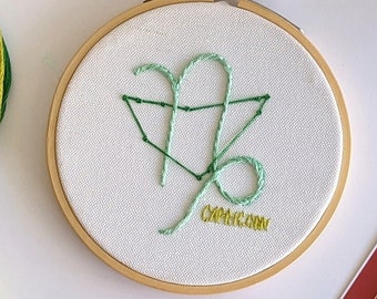 Capricorn Mini Embroidery Kit