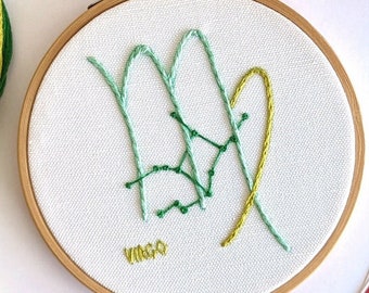 Virgo Mini Embroidery Kit