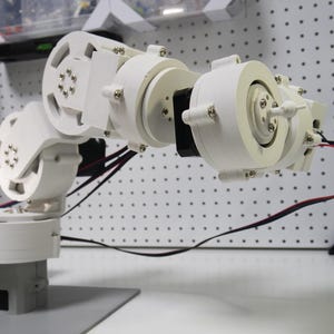 6-Axis DIY Robot Arm Kit – 3D/2D(STL,STEP) + Full Source Code + Harmonic Gear