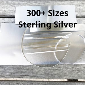Bracelet pour fabrication de bijoux en argent sterling