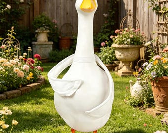 23 Inch Porch Goose Wings Accessory, Goose Wing Decor Set, Lawn Goose Outfit Add On, Garden Outdoor Decor
