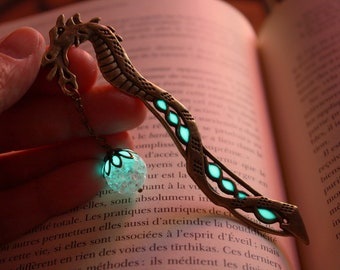 Dragon Bookmark Glow in the Dark / Luminous Bookmark /