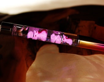 Float Pen Glow in the Dark / Cat Floating pen / 2 Cats Pen / Rainbow Color /