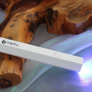 UV Led Taschenlampe / Stiftform / USB Wiederaufladbar / Tragbares Mini UV Licht / Schwarzlicht /