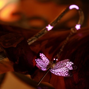 Dragonfly Bookmark Glow in the Dark / Glow Bookmark / Star Moon Bookmark / image 5