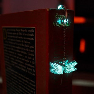 Dragonfly Bookmark Glow in the Dark / Glow Bookmark / Star Moon Bookmark / image 4