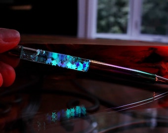 Float Pen Glow in the Dark / Floating pen / 3D Stars Pen / Rainbow Color /